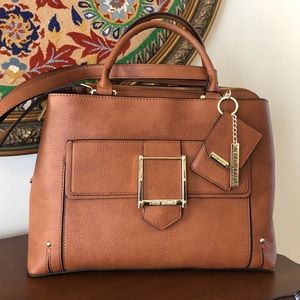 NWT Steve Madden Large Tan Handbag